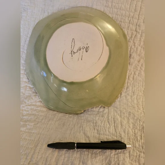 Vintage art pottery bowl
